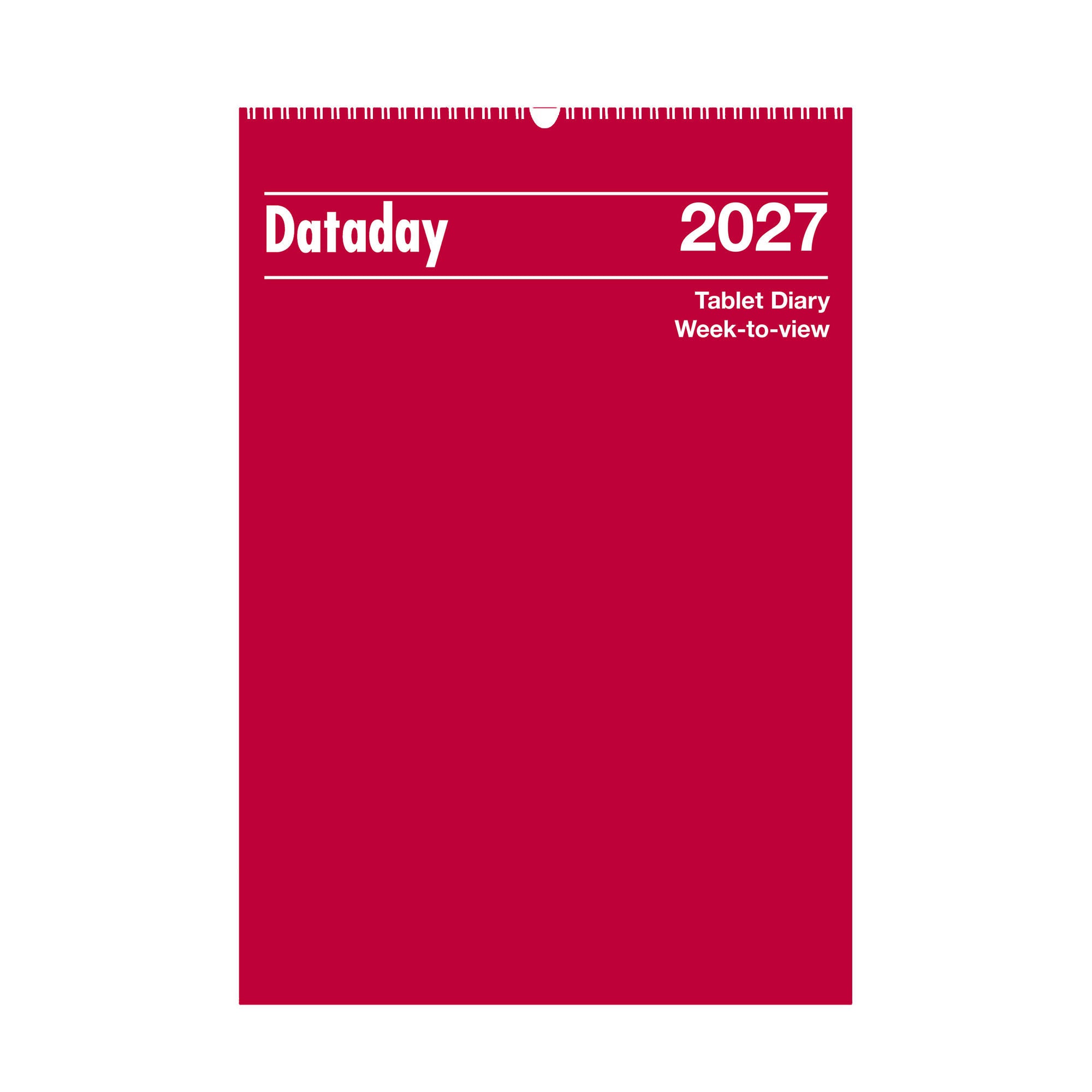 026A | Wirobound Week-To-View Wall Calendar 2027 - Pre Order