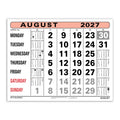 1800R | Month-To-View Calendar Refill 2027 - Pre Order