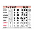 1800R | Month-To-View Calendar Refill 2026