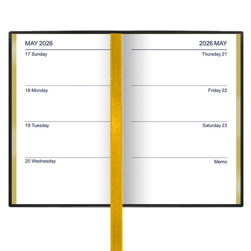 312 | Dataday Classic Week-To-View Pocket Diary 2026