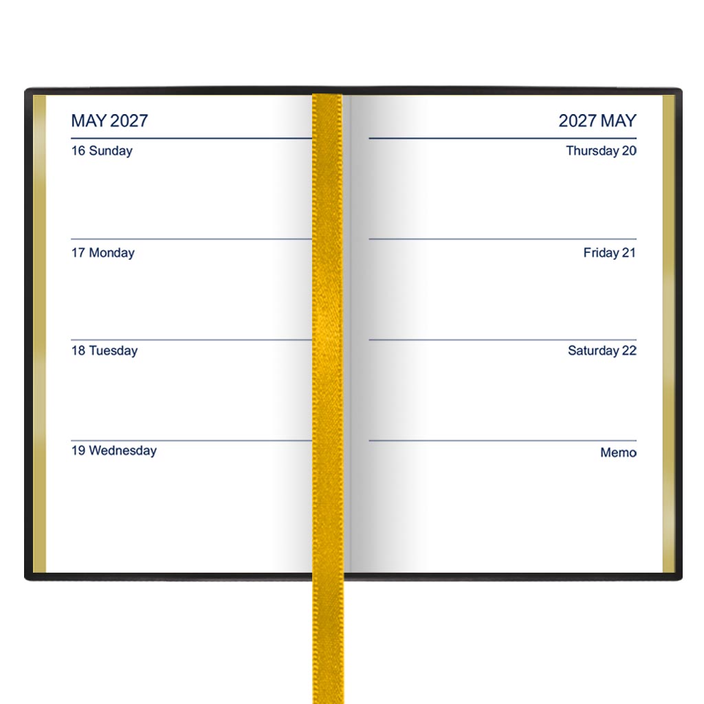 312 | Dataday Classic Week-To-View Pocket Diary 2027 - Pre Order