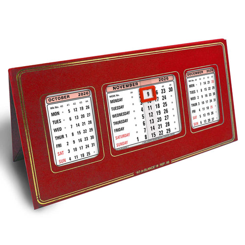 3S | Refillable Desk Calendar 2026