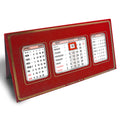 3S | Refillable Leatherette Desk Calendar 2027