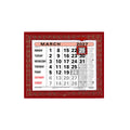 804 | Monthly Leatherette Wall / Desk Calendar 2027