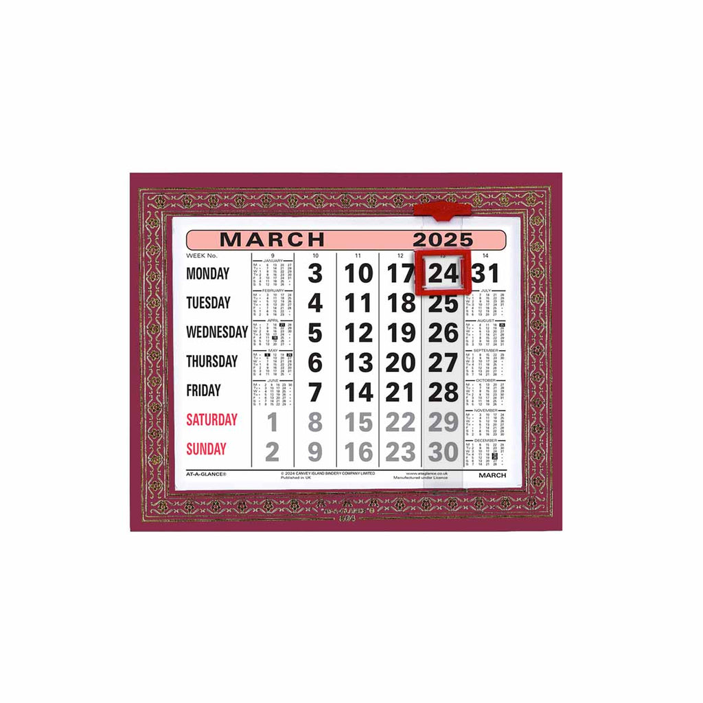 804 |  Monthly Calendar 2025 Pre Order