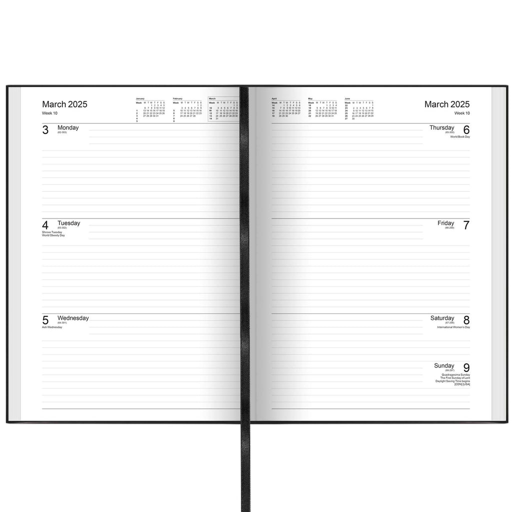 A43 | Essential A4 Week-to-view Diary 2025 Pre Order