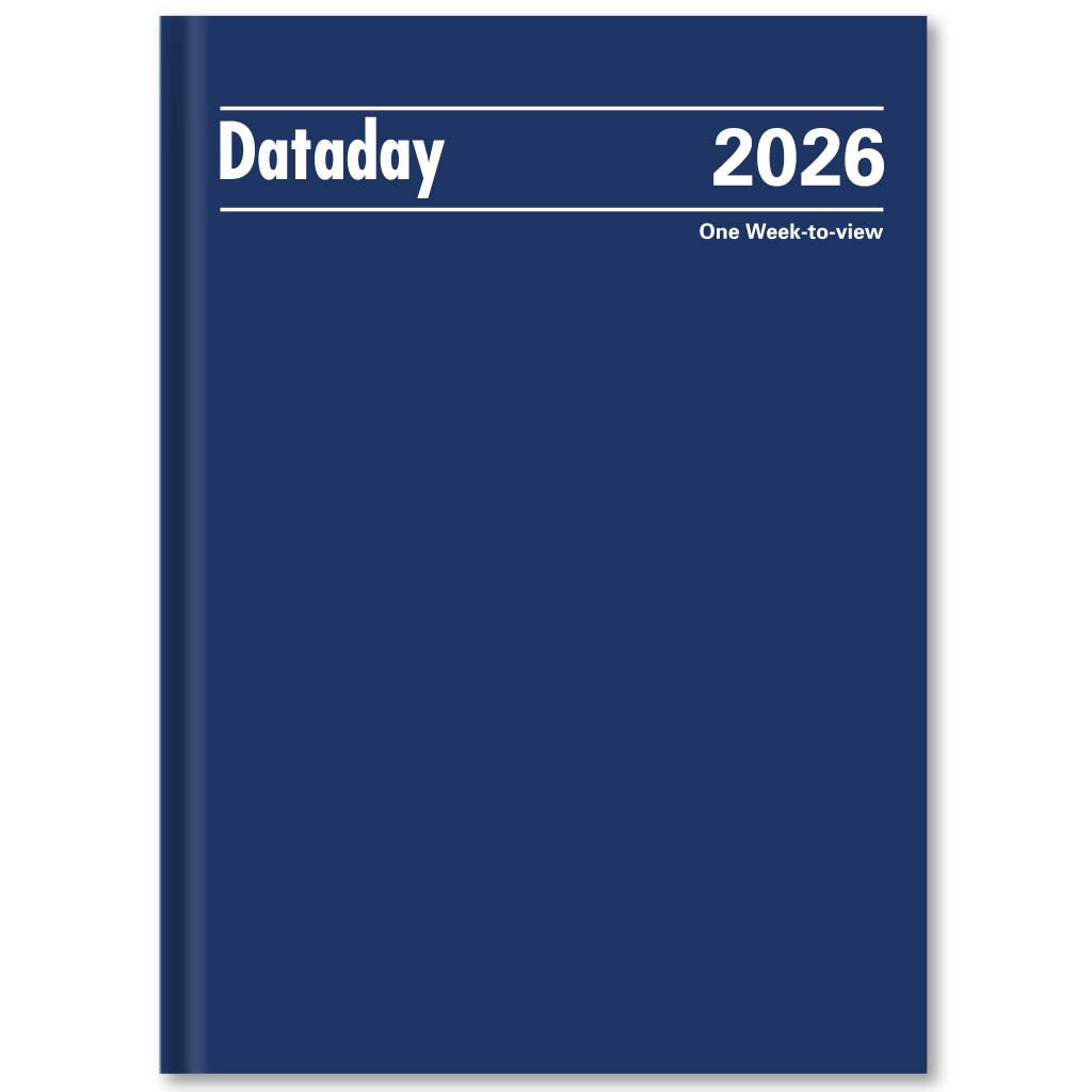 A43 | Dataday Essential A4 Week-To-View Diary 2026