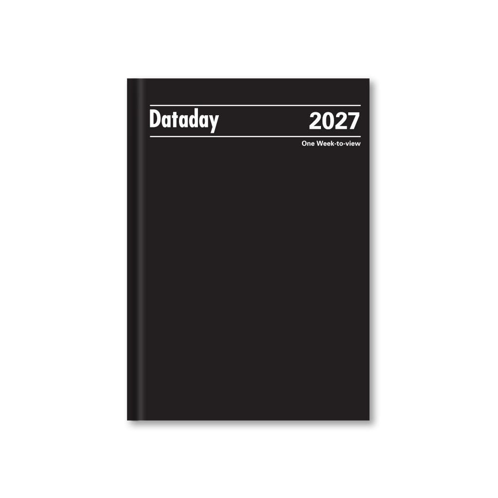 A53 | Dataday Essential A5 Week-To-View Diary 2027 - Pre Order