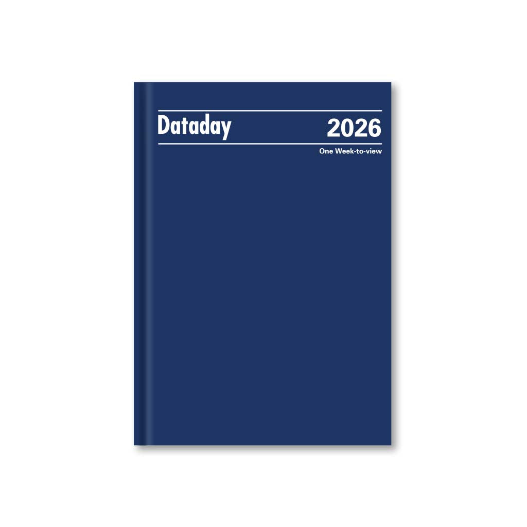 A53 | Dataday Essential A5 Week-To-View Diary 2026