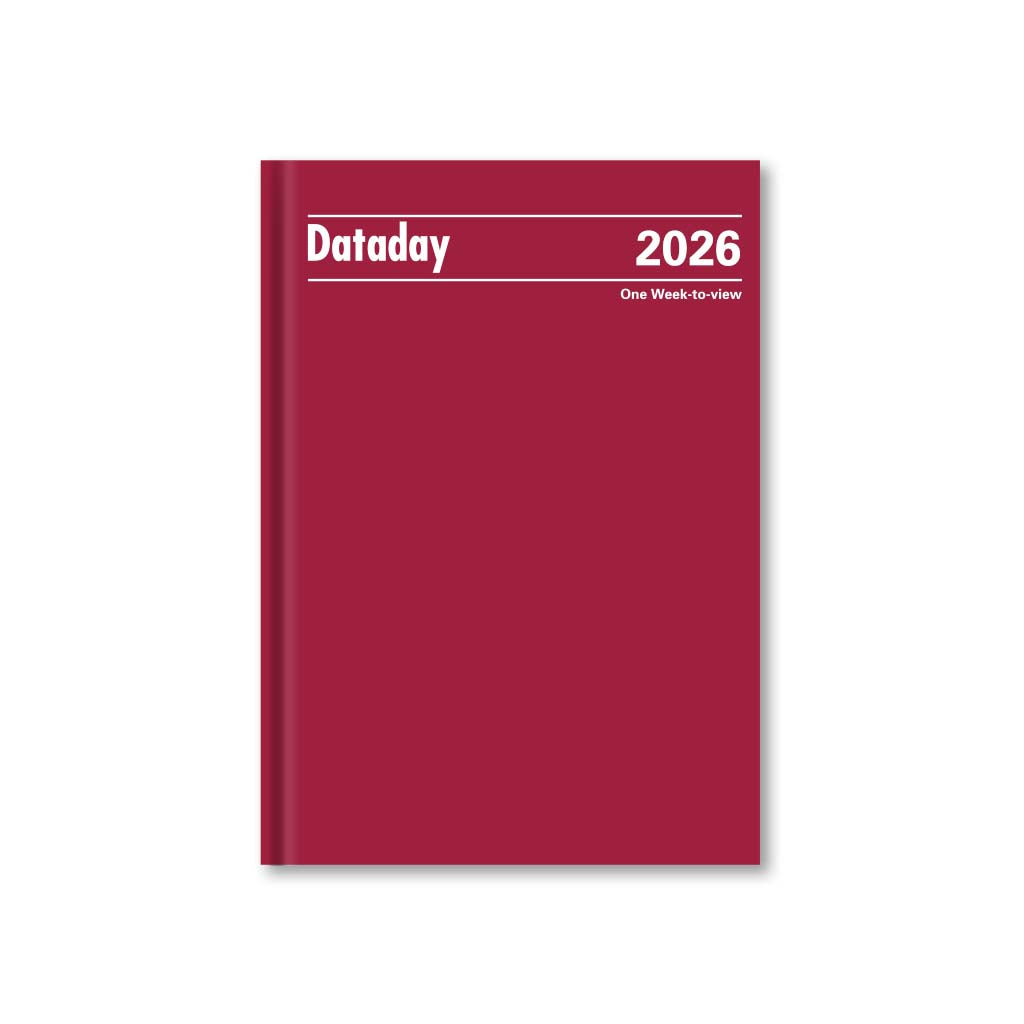 A53 | Dataday Essential A5 Week-To-View Diary 2026