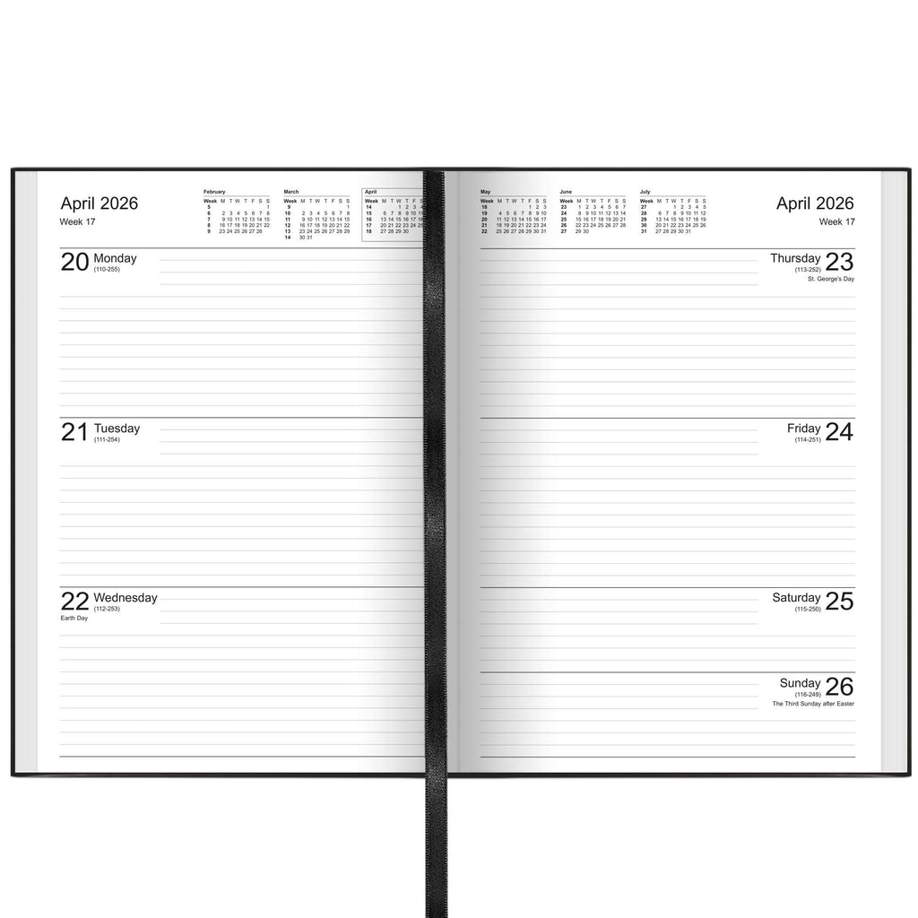 A53 | Dataday Essential A5 Week-To-View Diary 2026