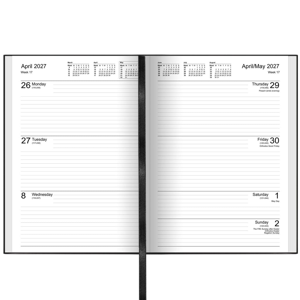 A53 | Dataday Essential A5 Week-To-View Diary 2027 - Pre Order