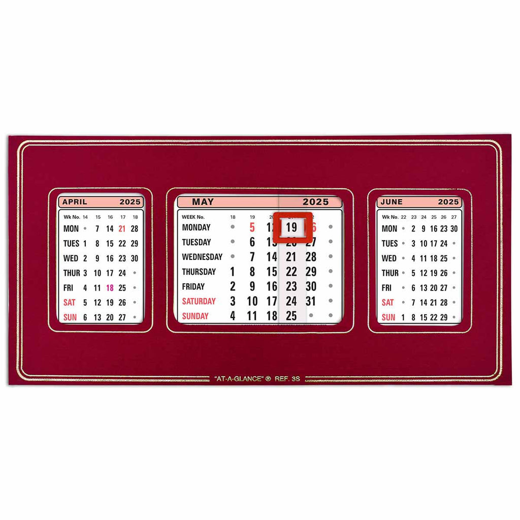 3S |  Refillable Desk Calendar 2025 Pre Order