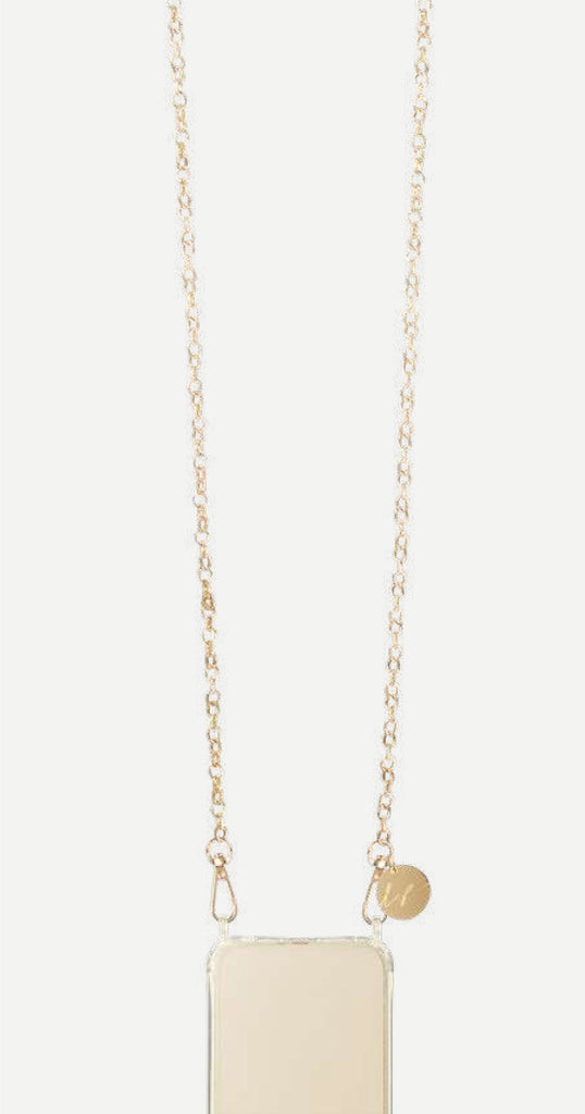 LA COQUE FRANCAISE Gold, Silver & Pearls Phone Chain