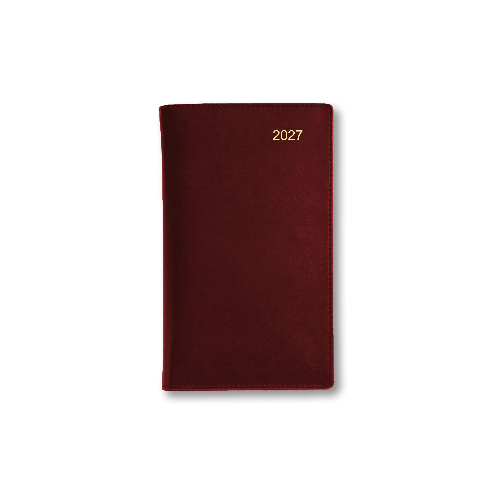 CM7USPK | Dataday Wallet-Style Week-To-View Diary With Comb-Bound Insert 2027 - Pre Order