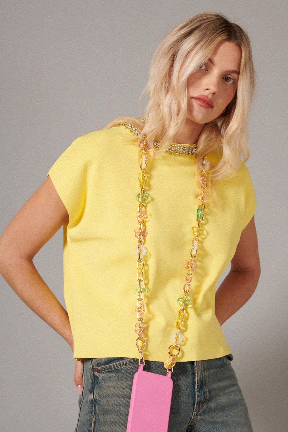 Cassy Fleurs and Cassy Link Chains