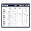 F477 | Year-To-View Desk Calendar 2026