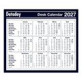F477 | Year-To-View Desk Calendar 2027 - Pre Order