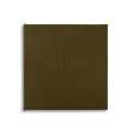 Colour Block Notebook in Khaki - Live