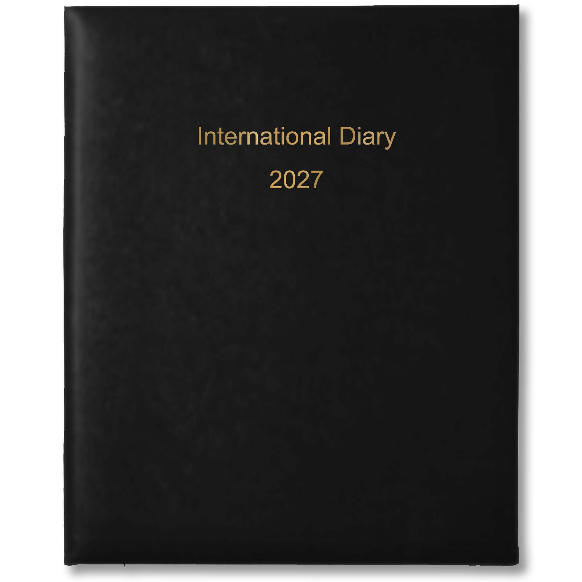 ID207 | Dataday International Week-To-View Desk Diary 2027 - Pre Order