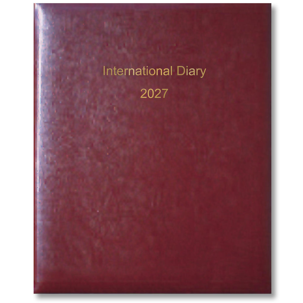 ID215 | Dataday International Week-To-View Desk Planner Diary 2027 - Pre Order