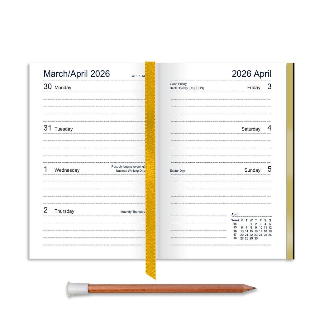 L2P |  Pepys London Week-To-View Pocket Diary 2026