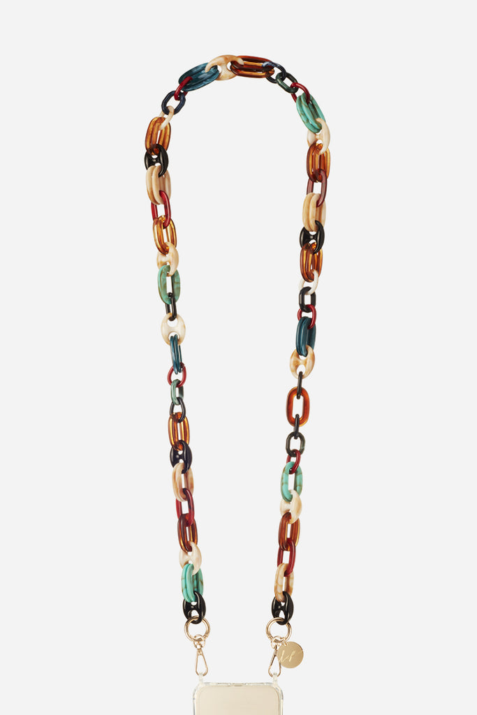 Pearl, Metal and Multi-coloured Phone Chains