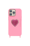 Pink Heart Phone Patch