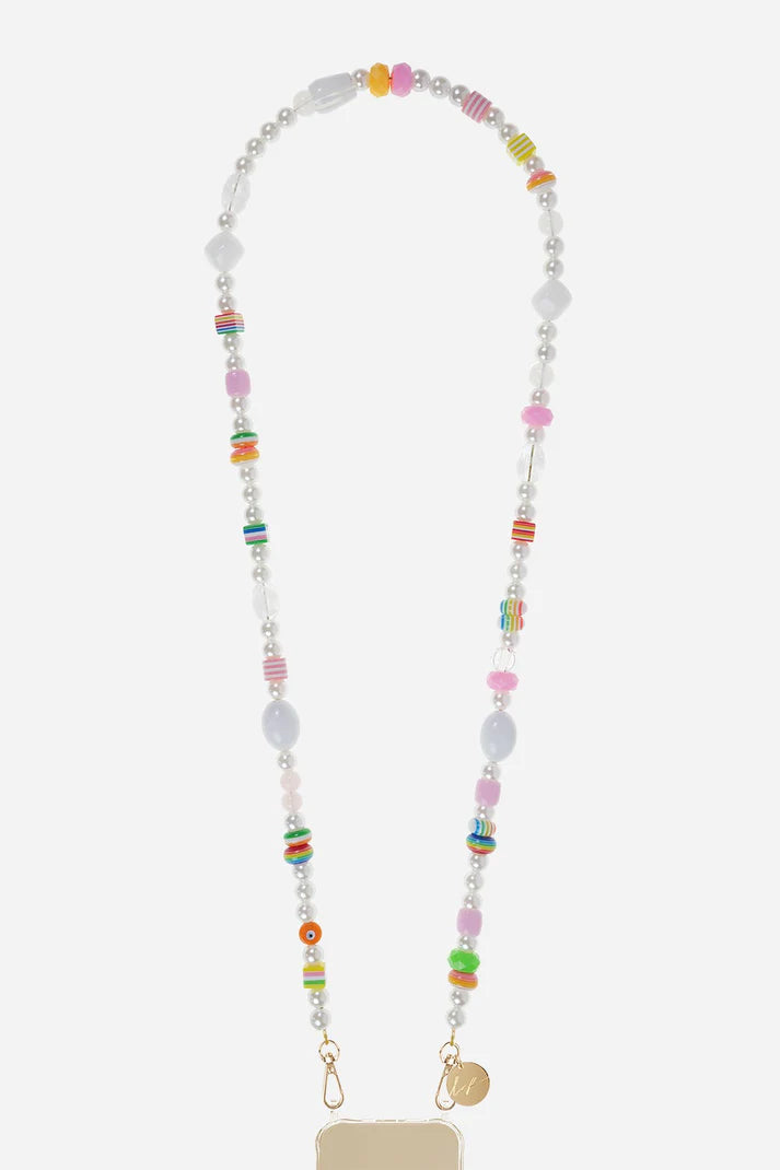 LA COQUE FRANCAISE Multicolour Beaded Phone Chains