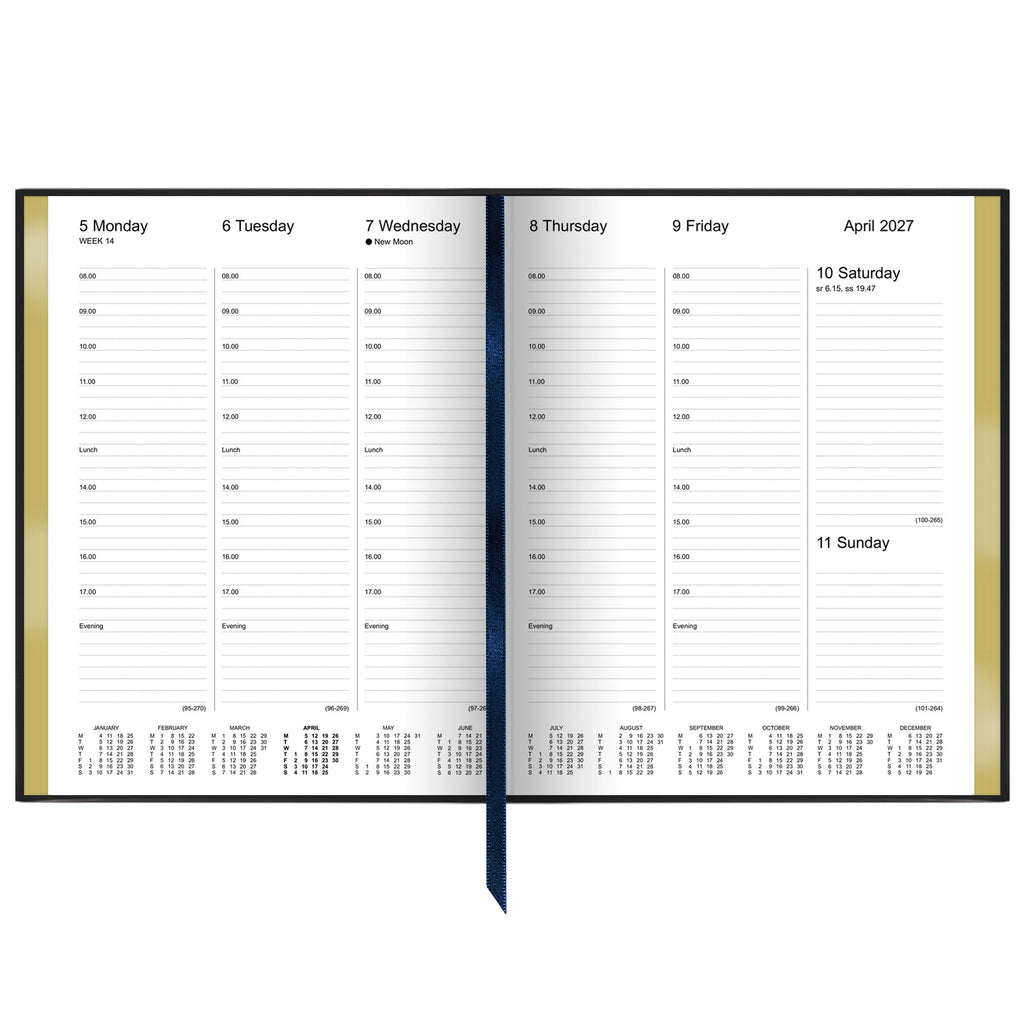 DDS | Lloyd's Week-To-View Desk Diary 2027 - Pre Order