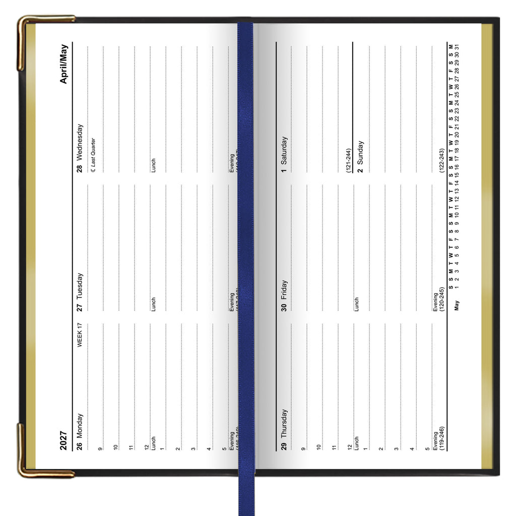SDS |  Lloyd's Week-To-View Slimline Diary 2027 - Pre Order