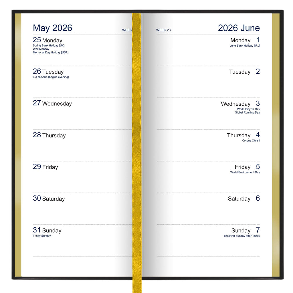 LSL2  |  Pepys London Two Weeks-To-View Pocket Diary 2026