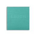 Colour Block Notebook in Sky Blue - Laugh