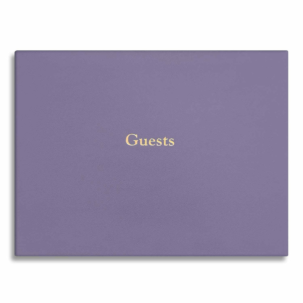 GB79L - Richmond Leather Bound Guest Book