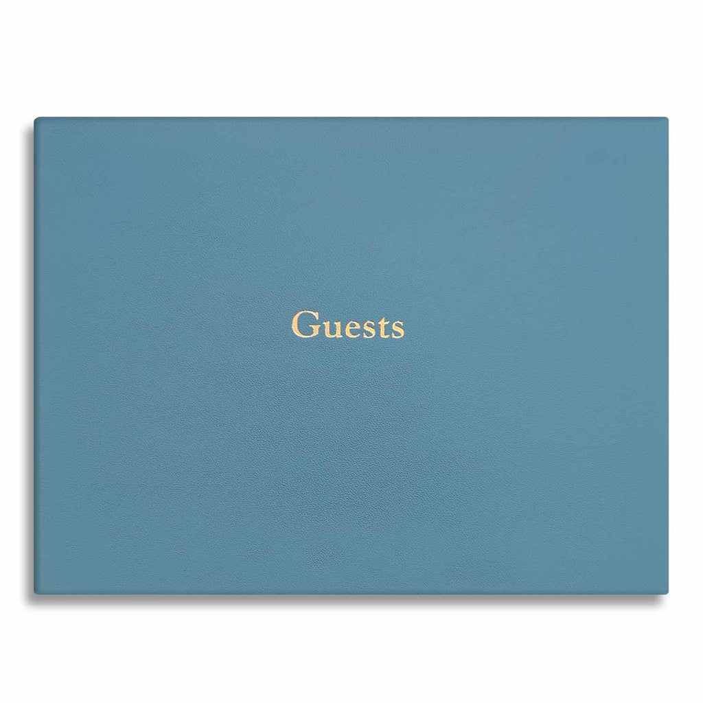 GB79L - Richmond Leather Bound Guest Book