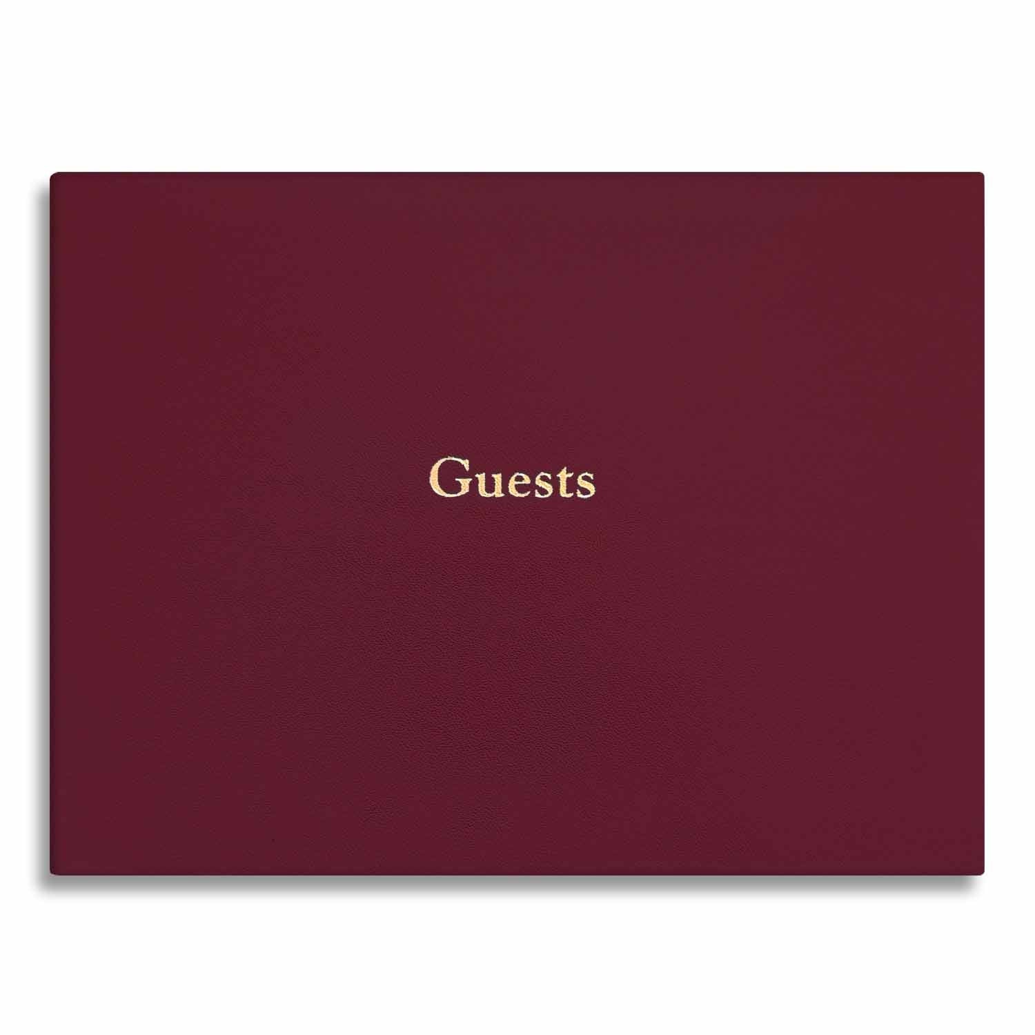 GB79L | Richmond Leather Bound Guest Book