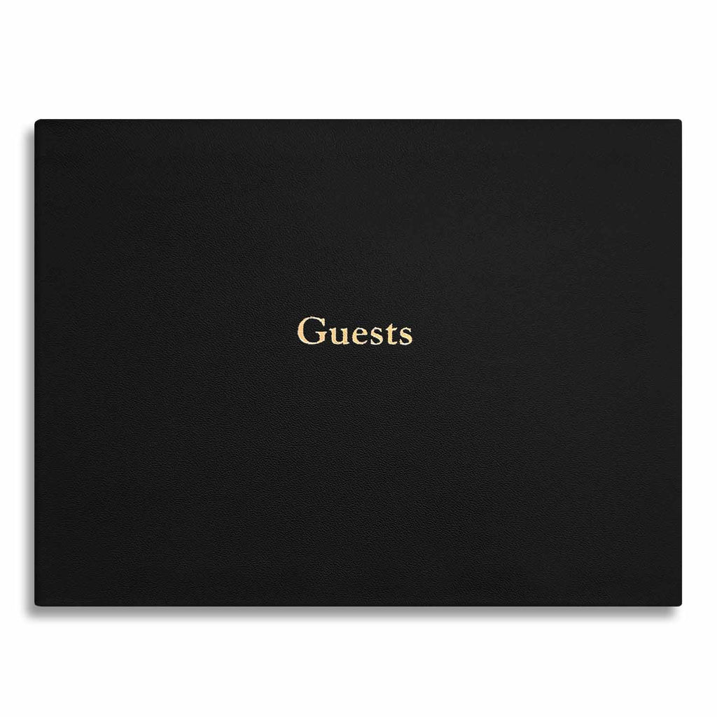 GB79L | Richmond Leather Bound Guest Book