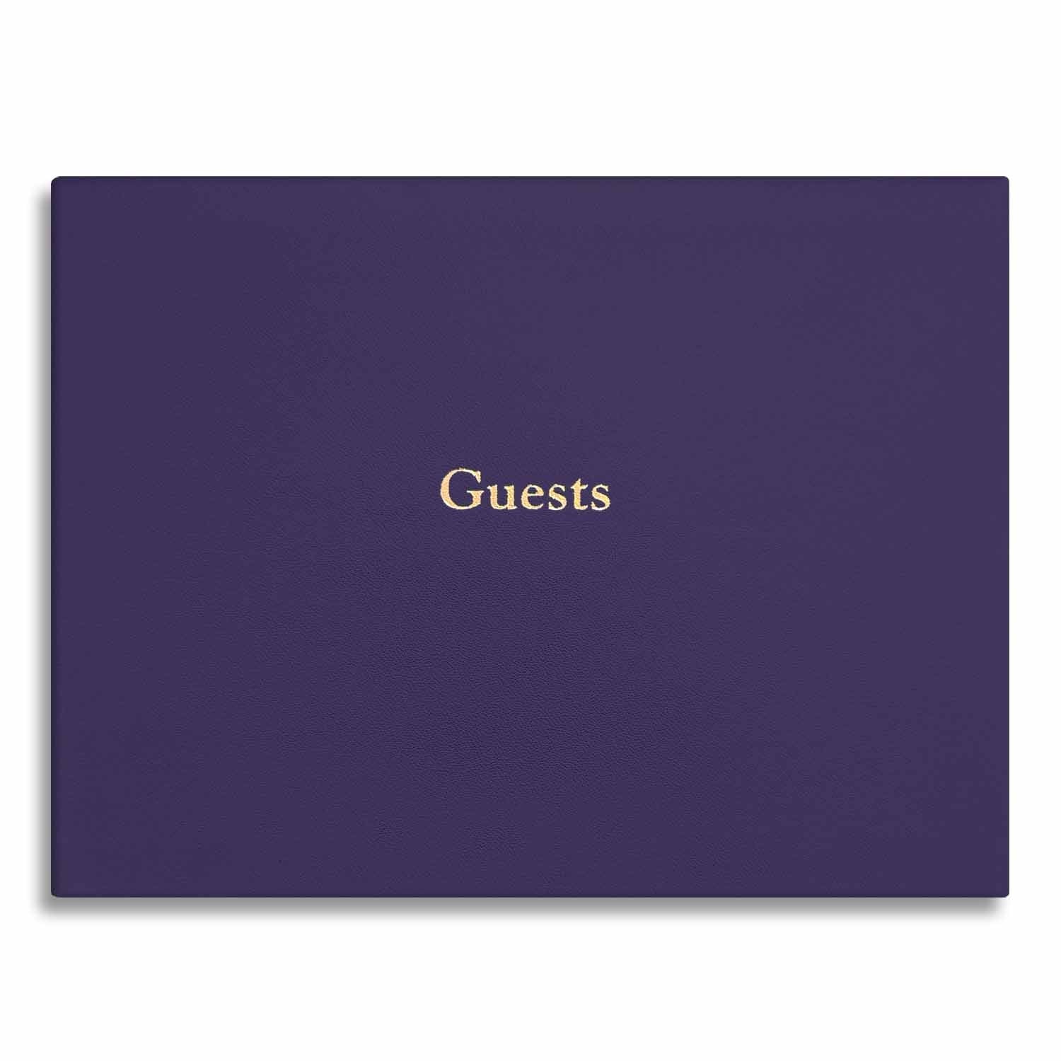 GB79L | Richmond Leather Bound Guest Book