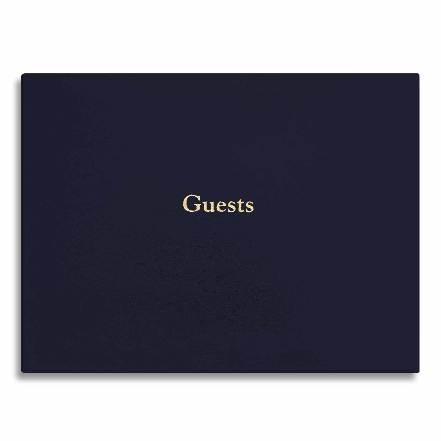 GB79L | Richmond Leather Bound Guest Book