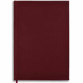 NBB-B5 | B5 Linen Notebook in Burgundy