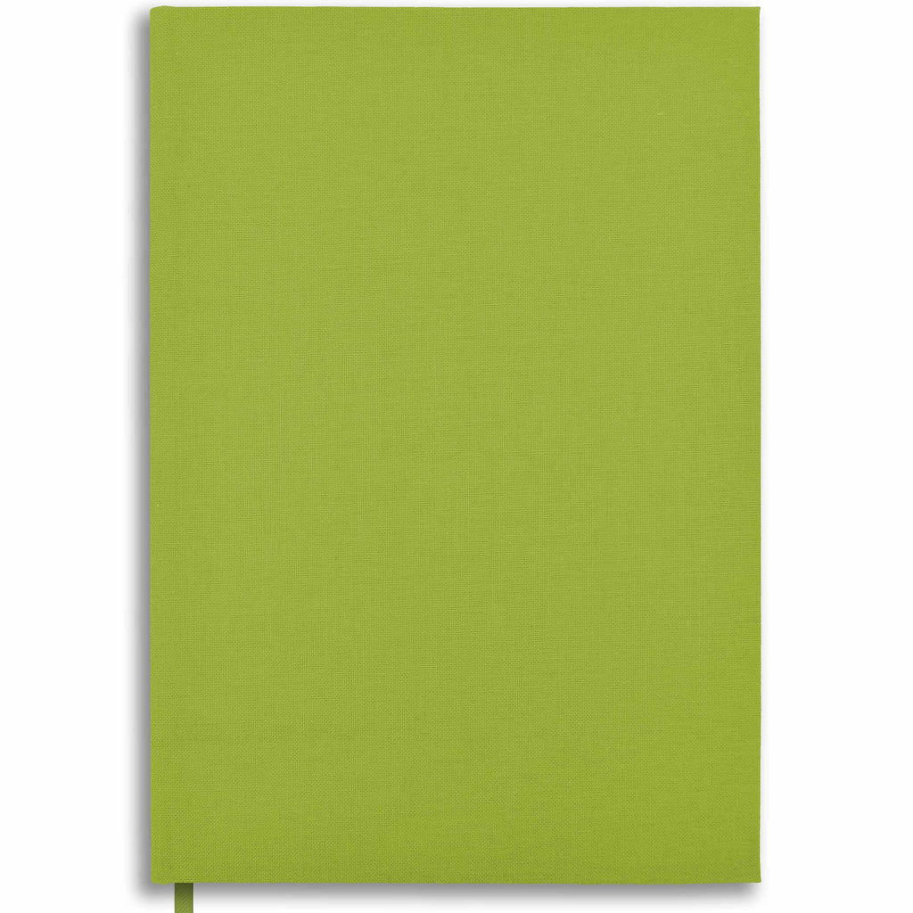 NBB-B5 | B5 Linen Notebook in Green