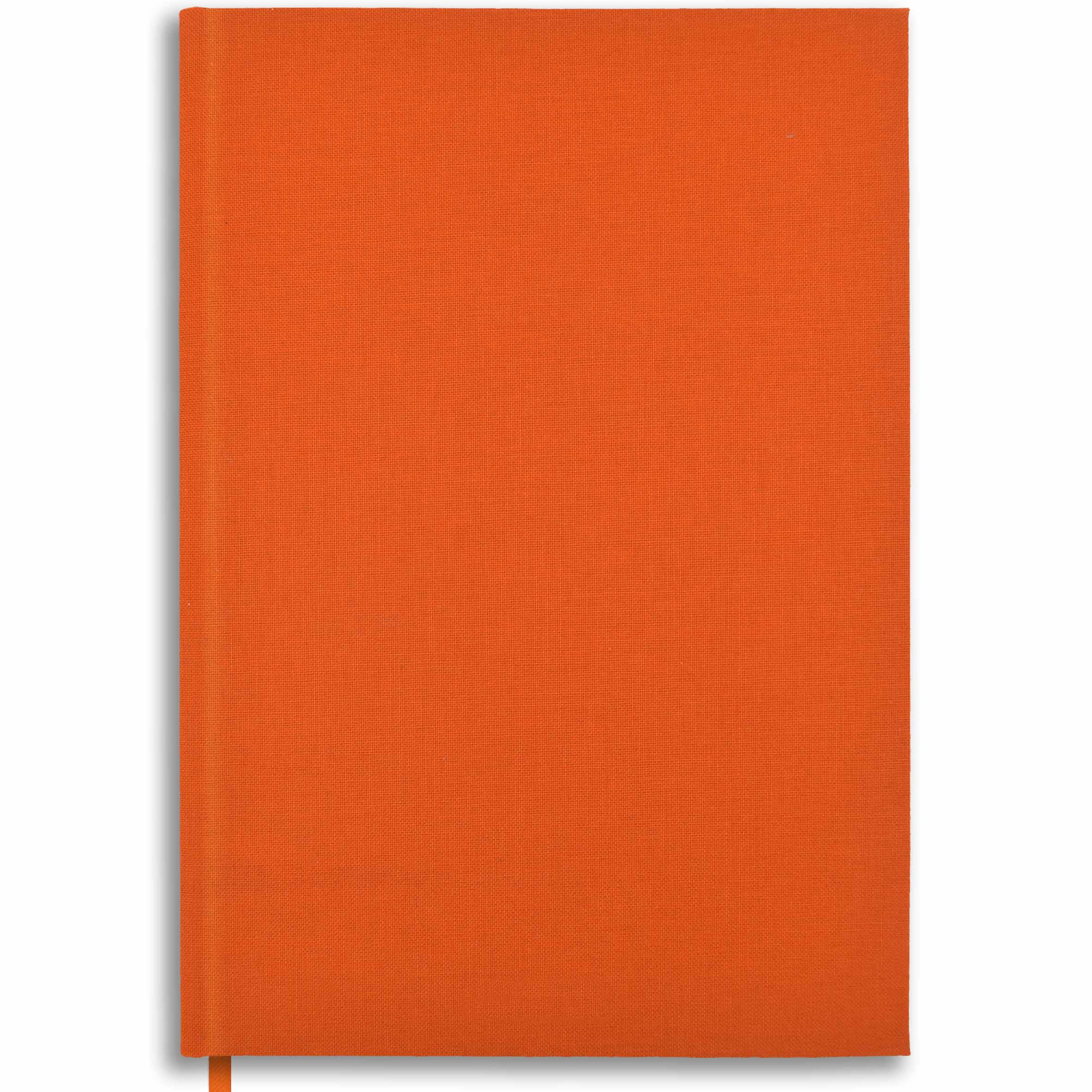 NBB-B5 | B5 Linen Notebook in Orange