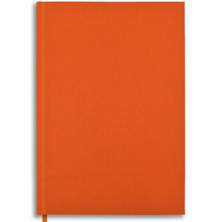 NBB-B5 Orange B5 Linen Notebook