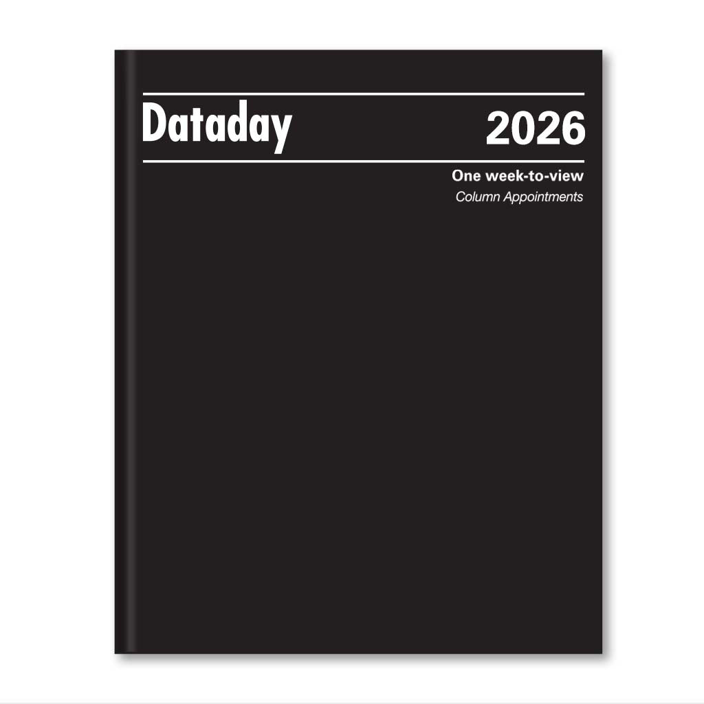Q3A | Dataday Quarto Essential Week-To-View Diary 2026
