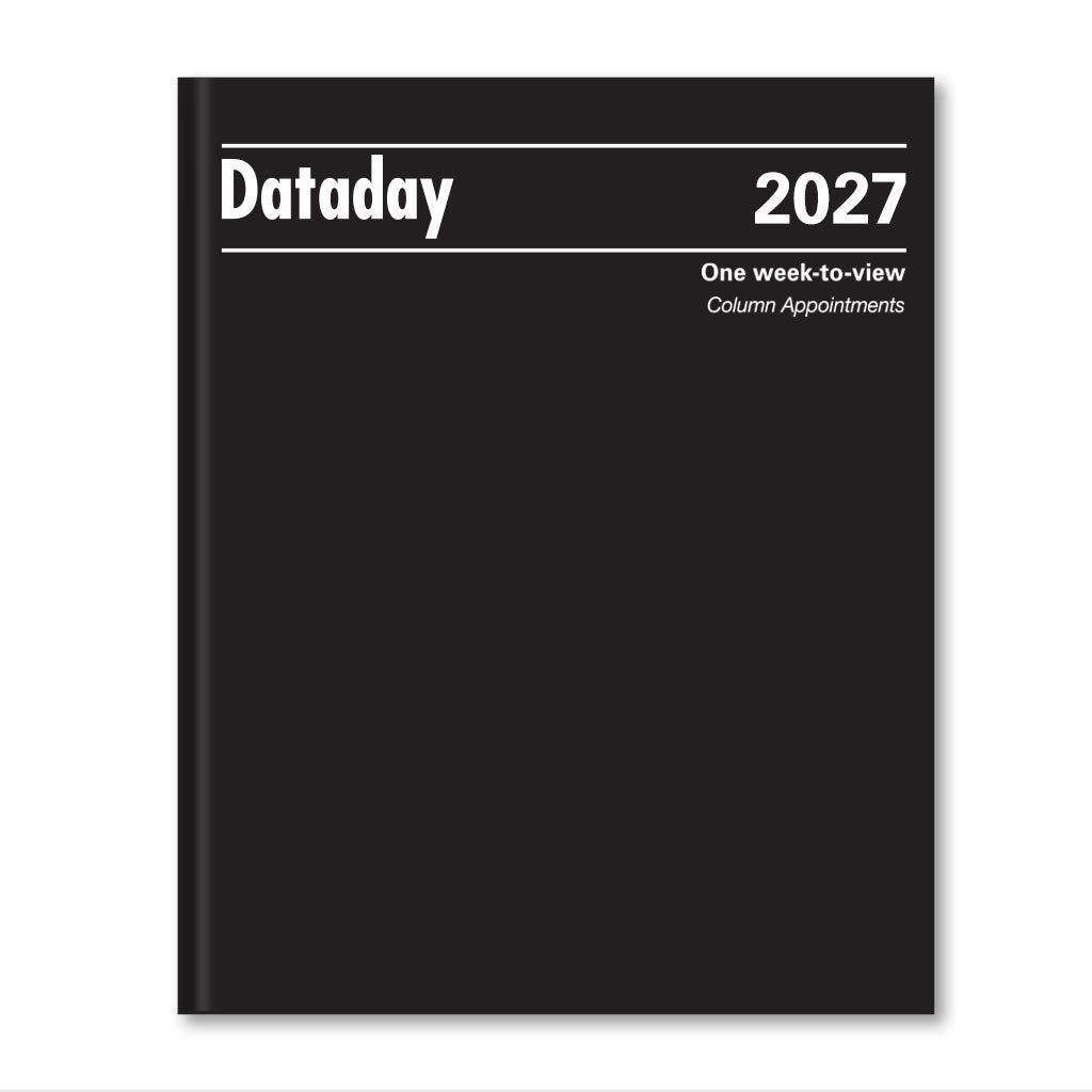 Q3A | Dataday Quarto Essential Week-To-View Diary 2027 - Pre Order