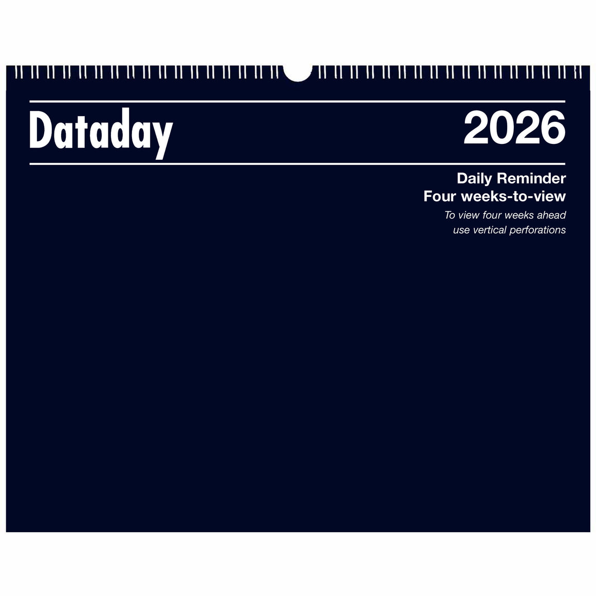 54  |  Four-weeks-to-view Wall Calendar 2026 - Pre Order