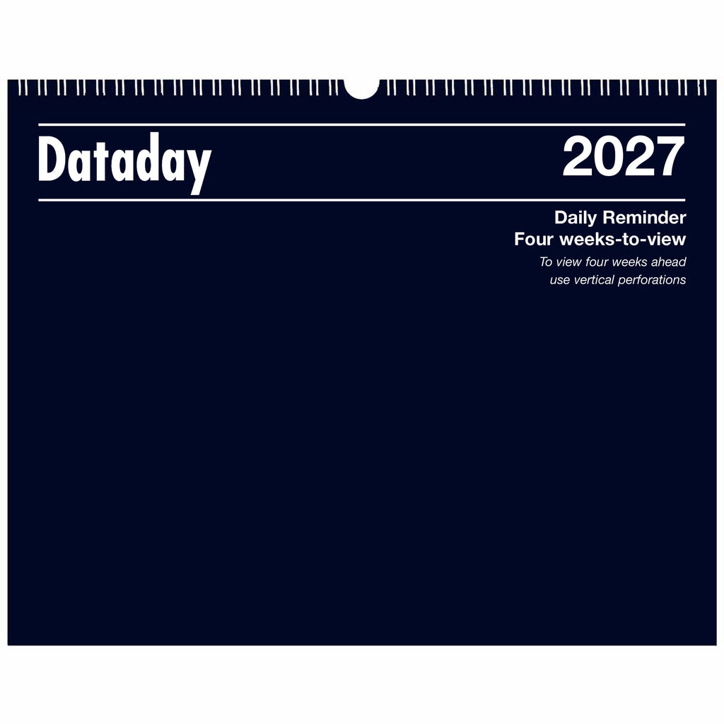 54 | Four-Weeks-To-View Wall Calendar 2027 - Pre Order