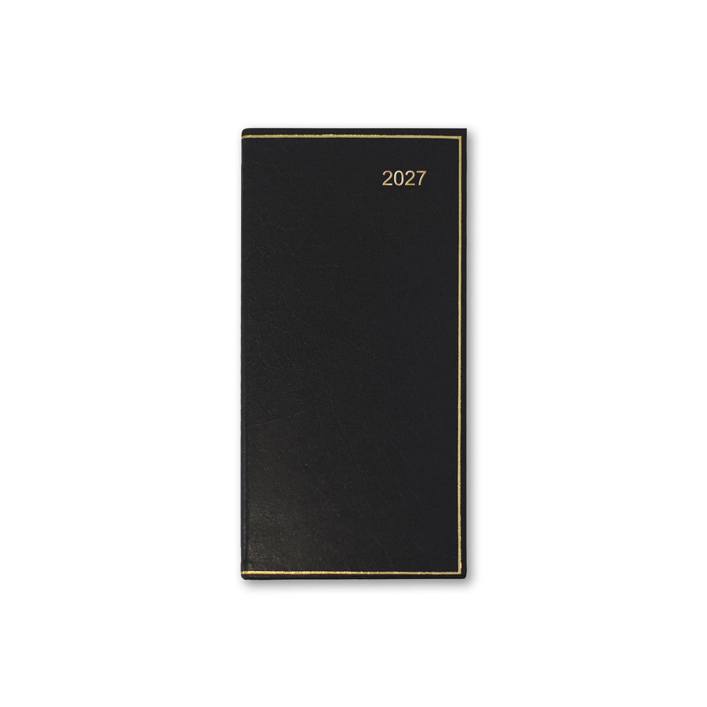 SL2S | Dataday Classic Two Weeks-To-View Slim Pocket Diary 2027 - Pre Order