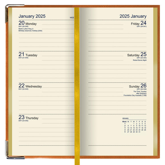 SL7UPQ  |  Slim Pocket Diary 2025 Pre Order
