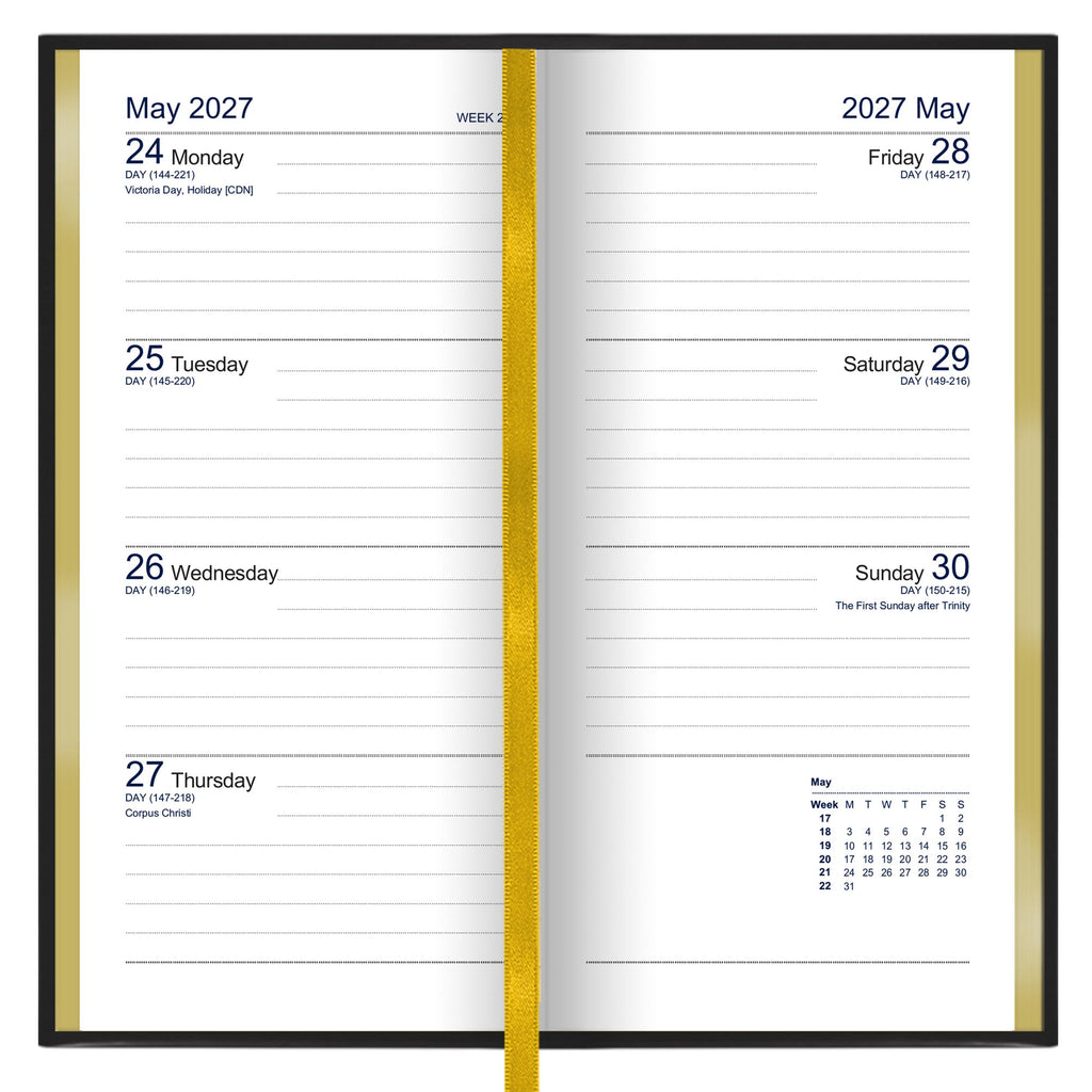 SL7US | Dataday Slim Week-to-View Diary 2027 - Pre Order